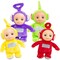 Mighty Mojo Teletubbies Talking Plush 4pk Po Laa Laa Dipsy Tinky Winky 11" Doll Set Figure